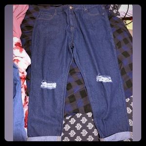 Boohoo Mom jeans